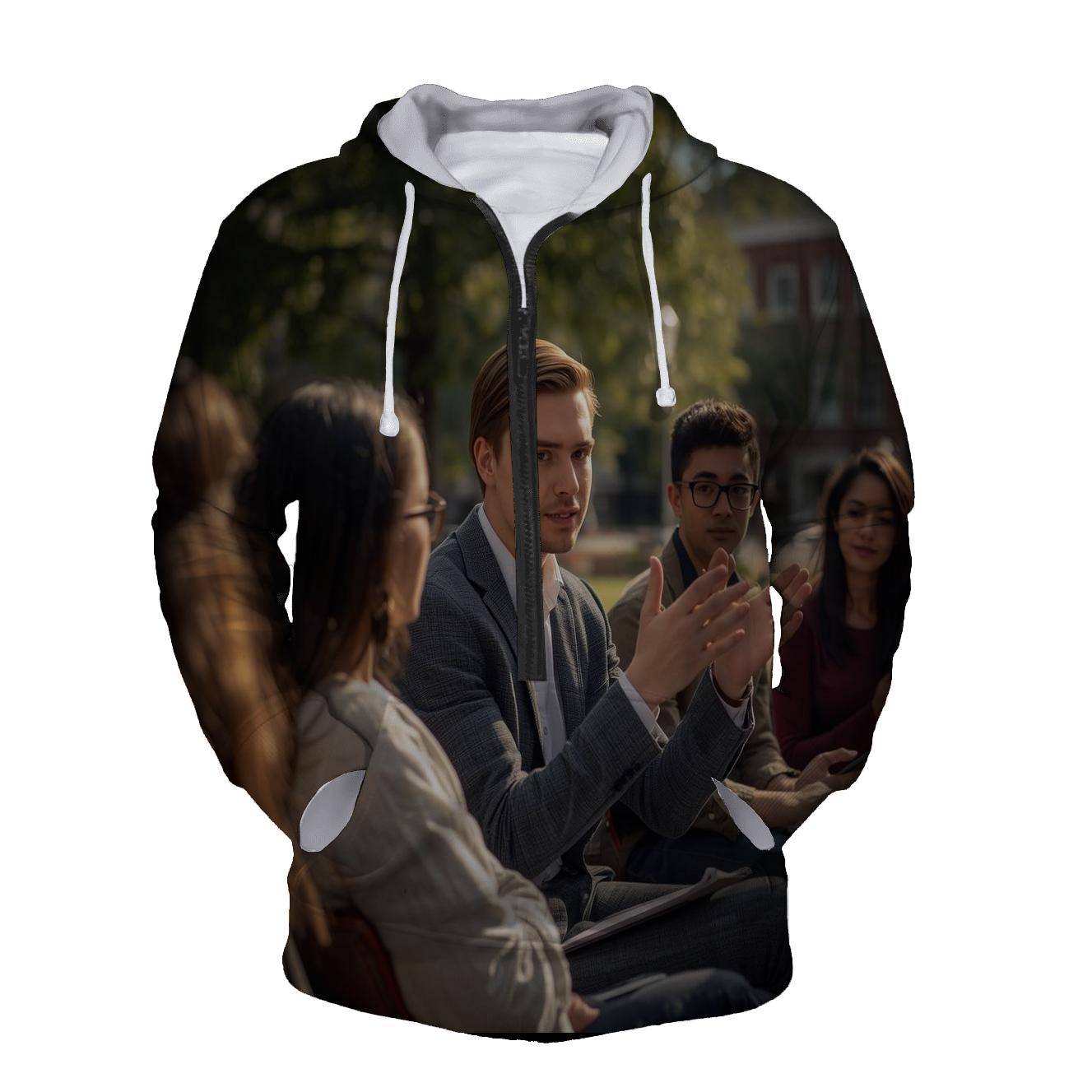 Charlie Kirk Hosting A Thoughtful Campus Discussion hoodies fashion