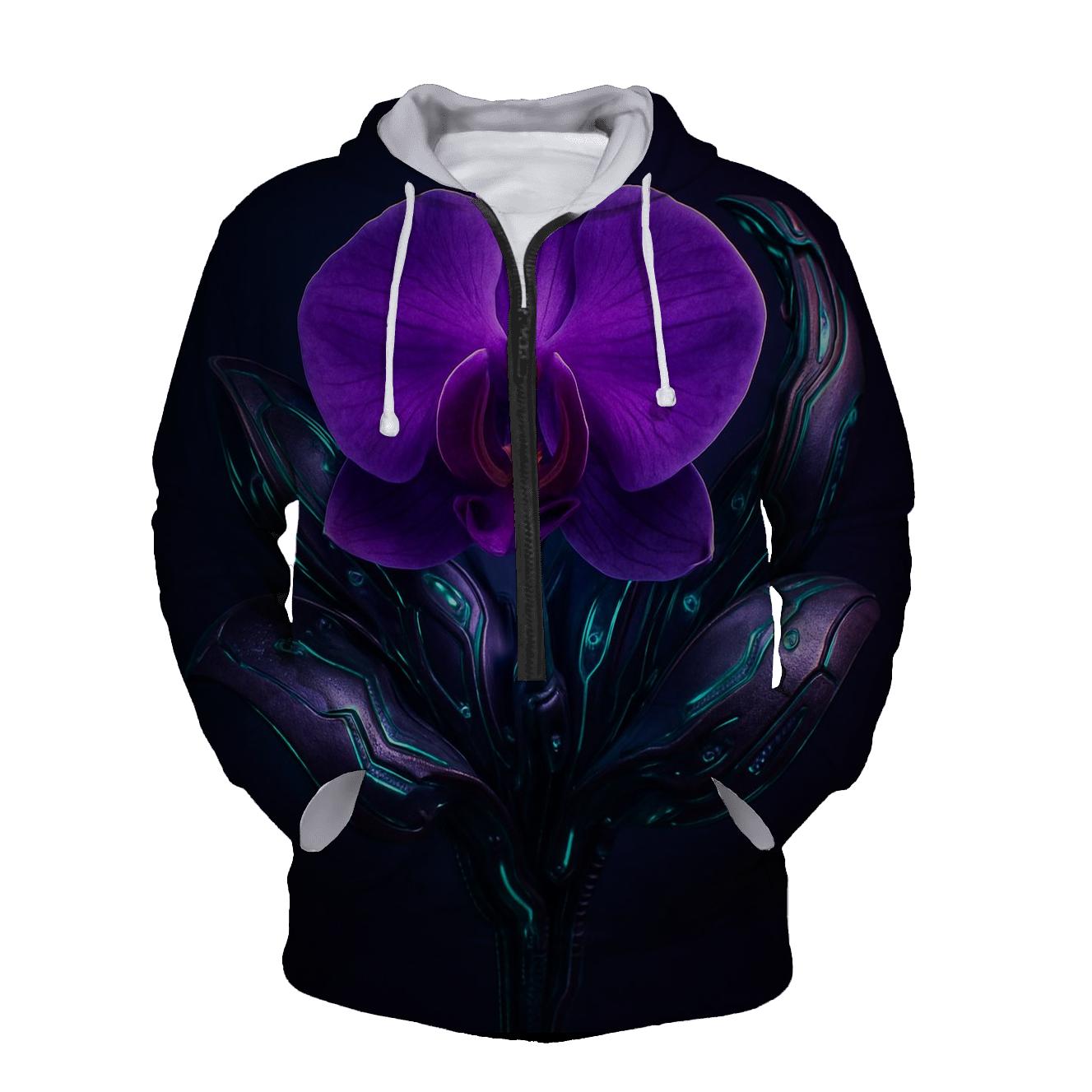 Cybernetic Orchid Fusion hoodies fashion