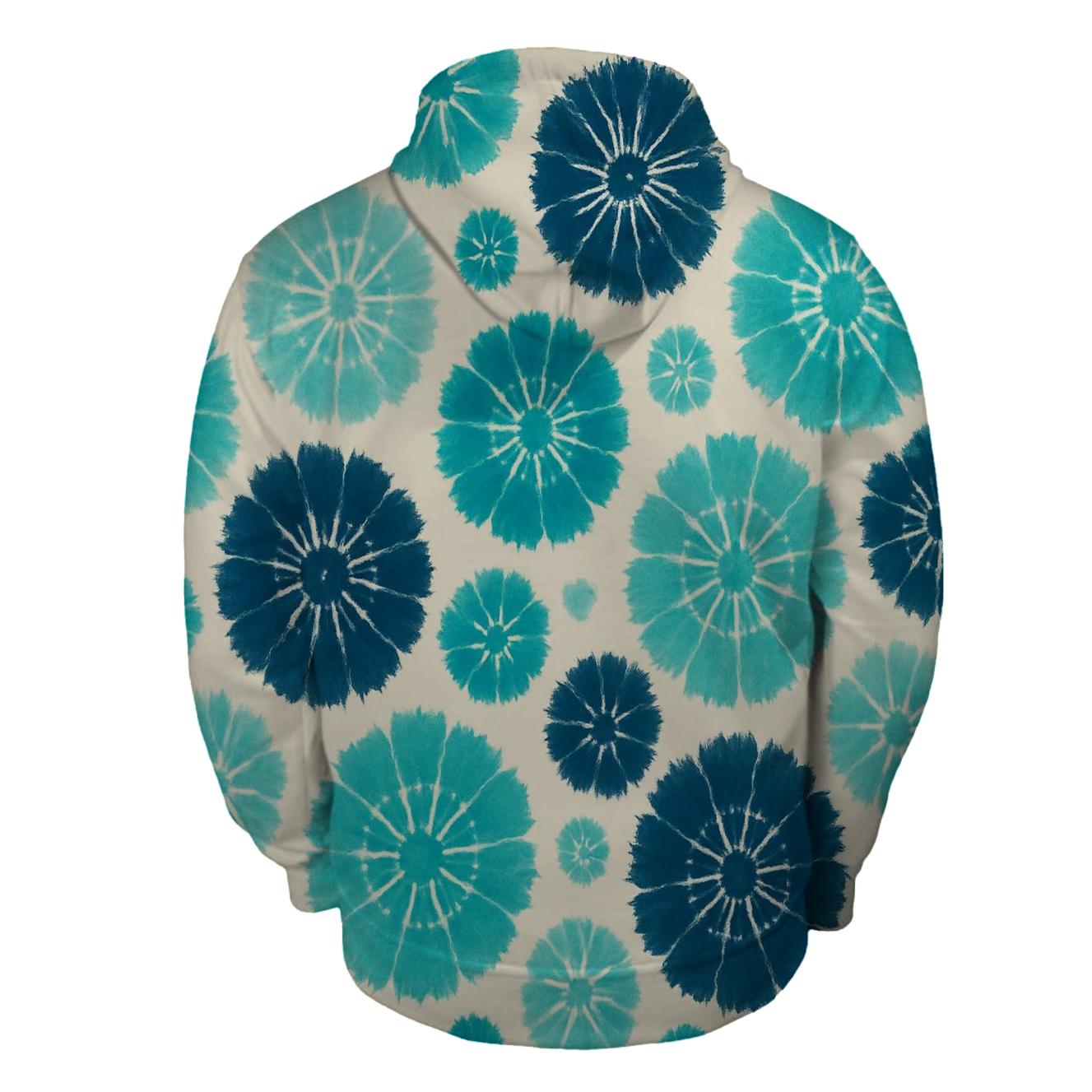Kumo Cluster Teal Navy pullover hoodies