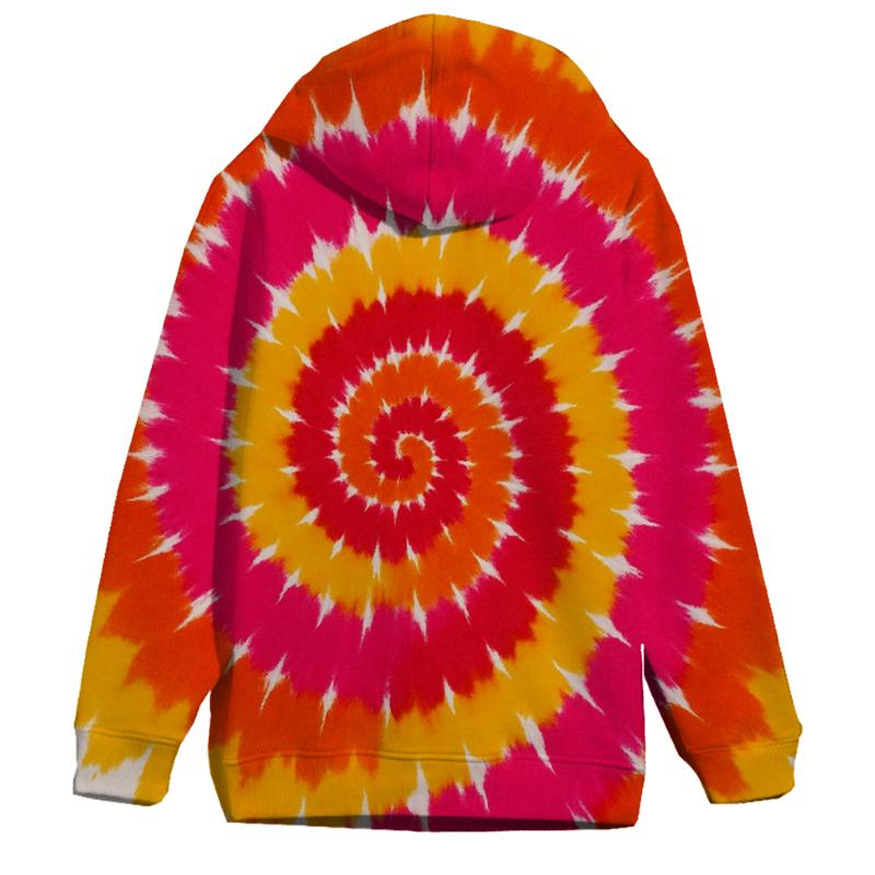 Psychedelic Spiral Swirl pullover hoodies