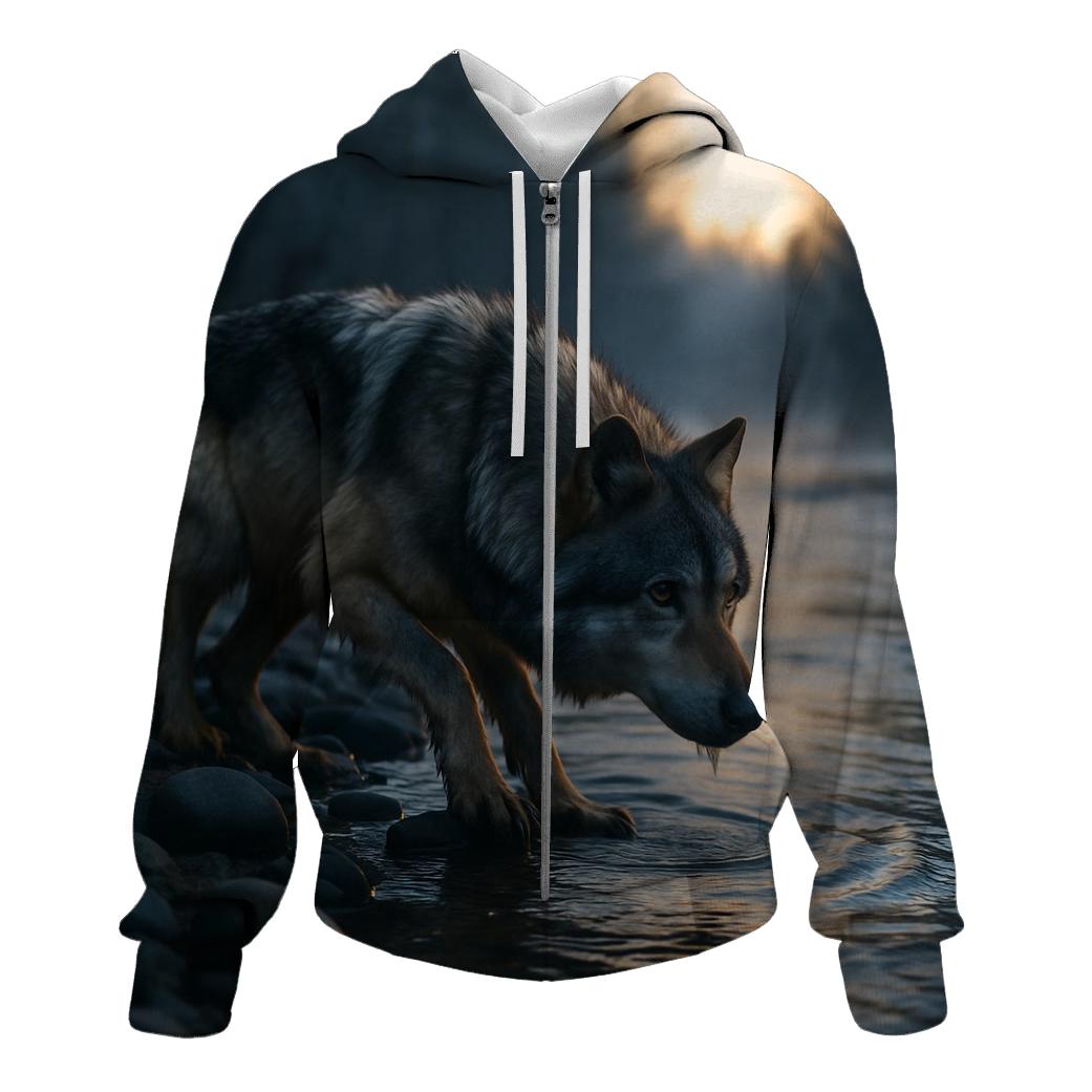 Riverbend Alpha At Dawn graphic hoodies