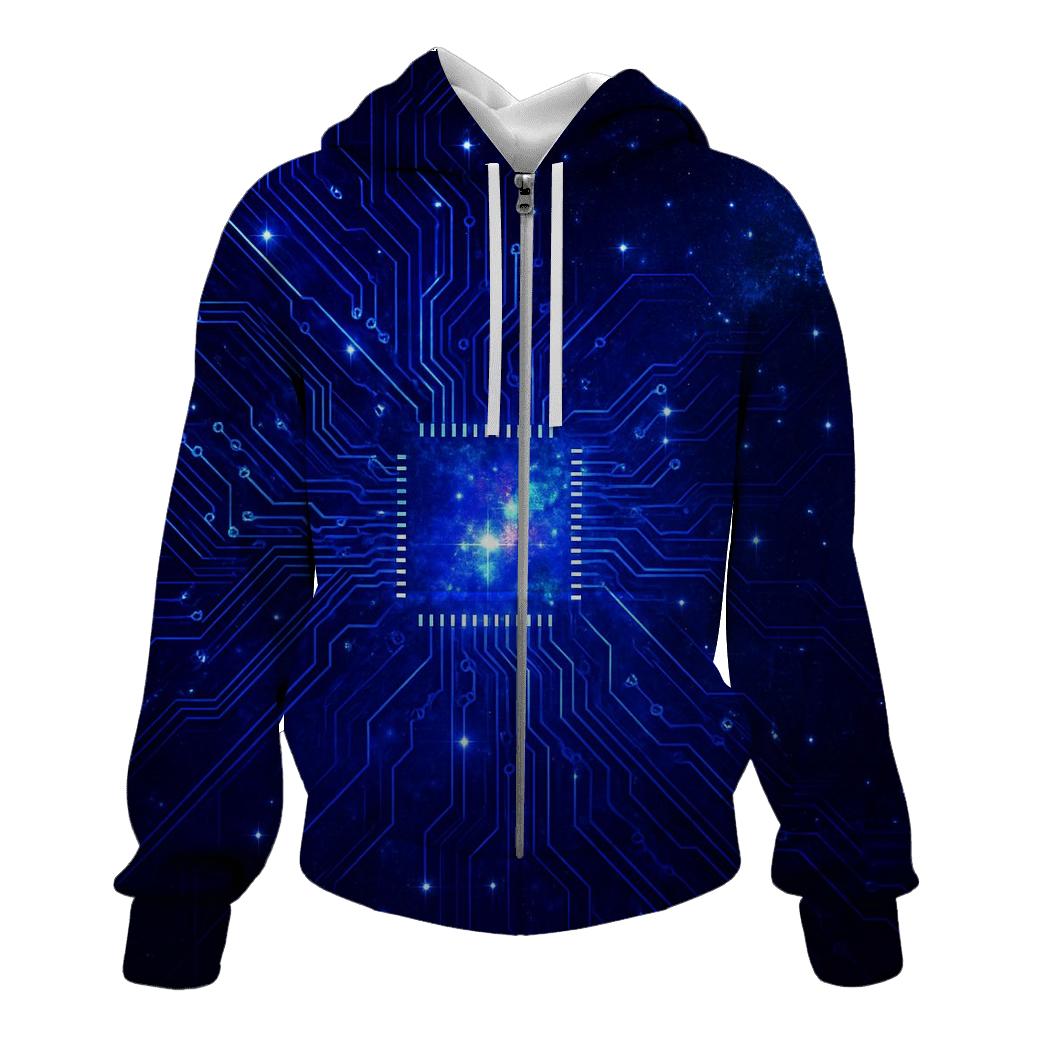 Celestial Circuitry Dreamscape custom hoodies