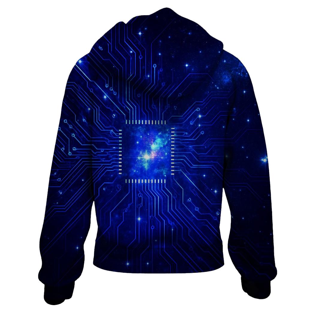Celestial Circuitry Dreamscape custom hoodies
