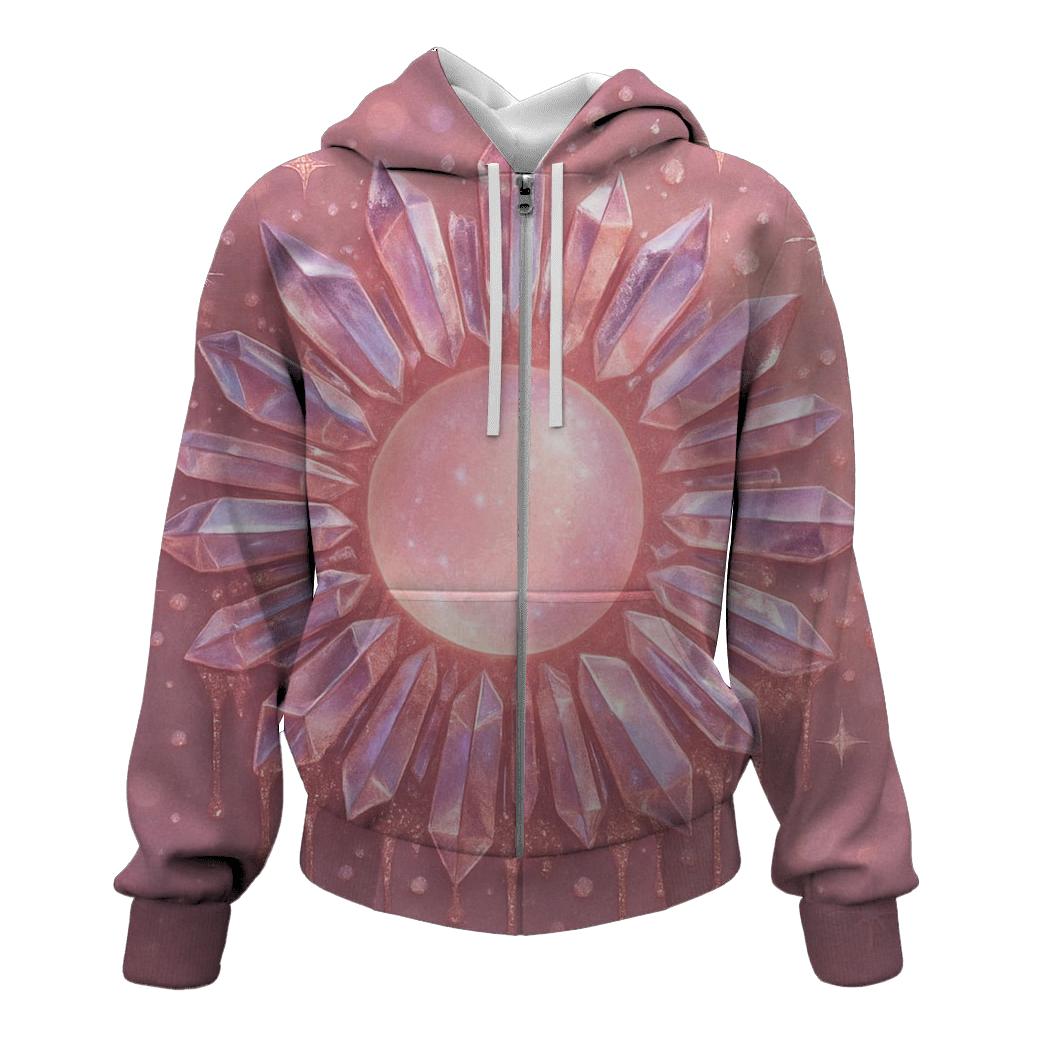 Nebula Gem Halo heavyweight hoodies