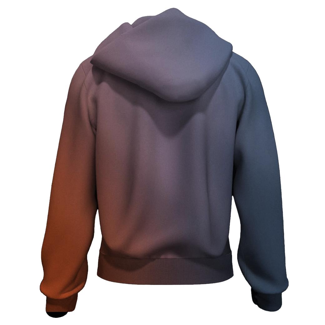 Ember Mist Drift zip-up hoodies