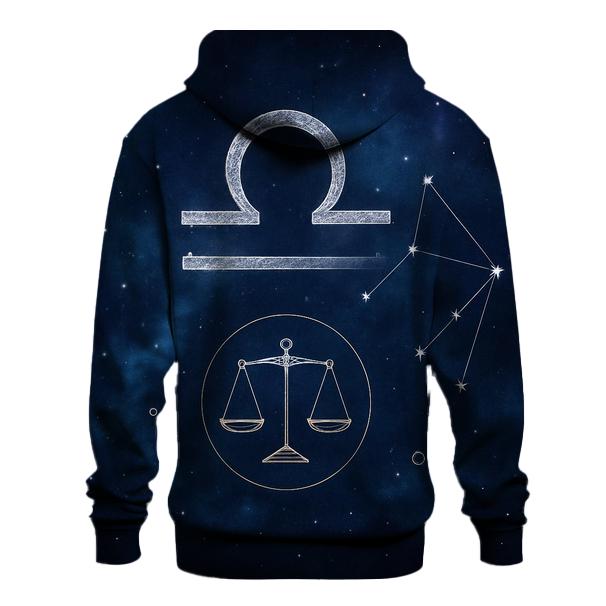 Cosmic Libra Balance Constellation hoodies fashion