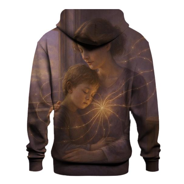 The Heart Knot Everlasting Threads Between Mother And Child zip-up hoodies