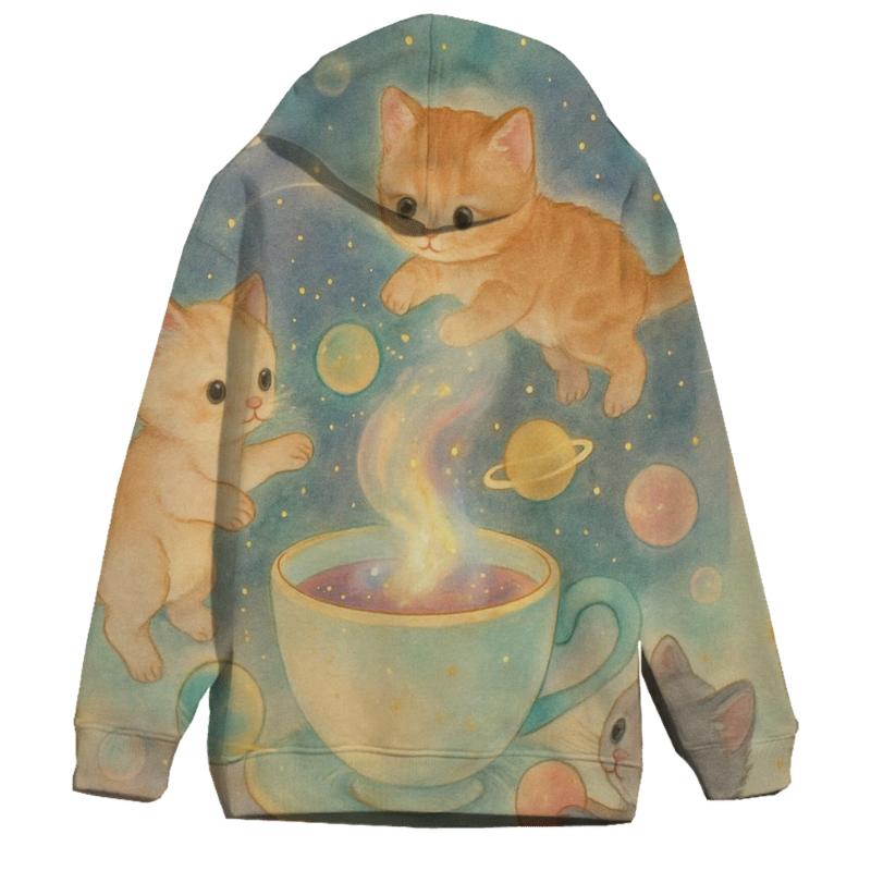 Cosmic Tea Kittens hoodie styles