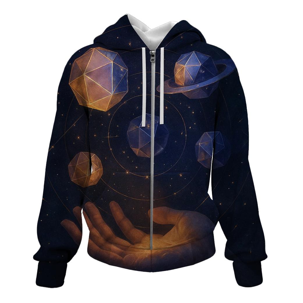 Celestial Origami premium hoodies
