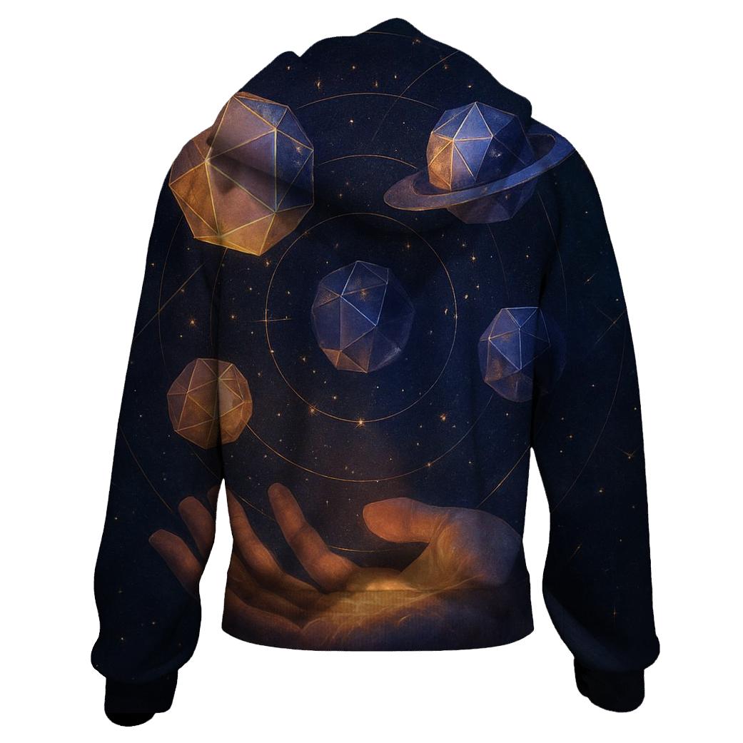 Celestial Origami premium hoodies