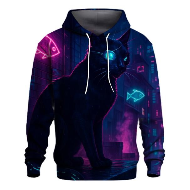Neon Alley Guardian zip-up hoodies