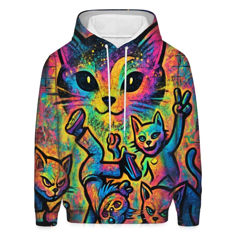 Graffiti Riot Alley Cats heavyweight hoodies