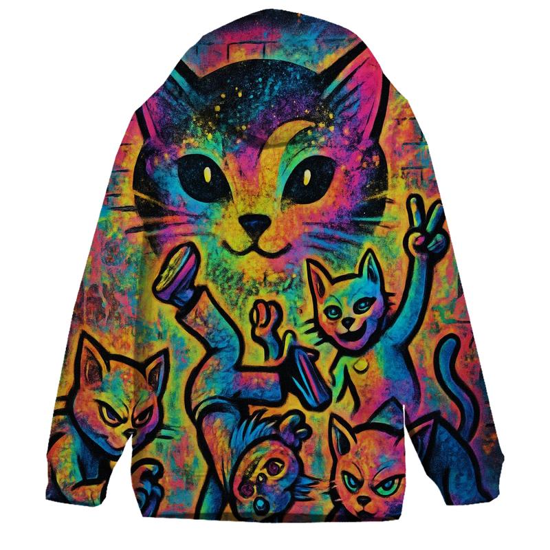 Graffiti Riot Alley Cats heavyweight hoodies
