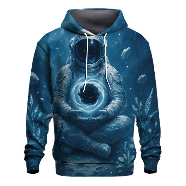 Silent Singularity Garden embroidered hoodies