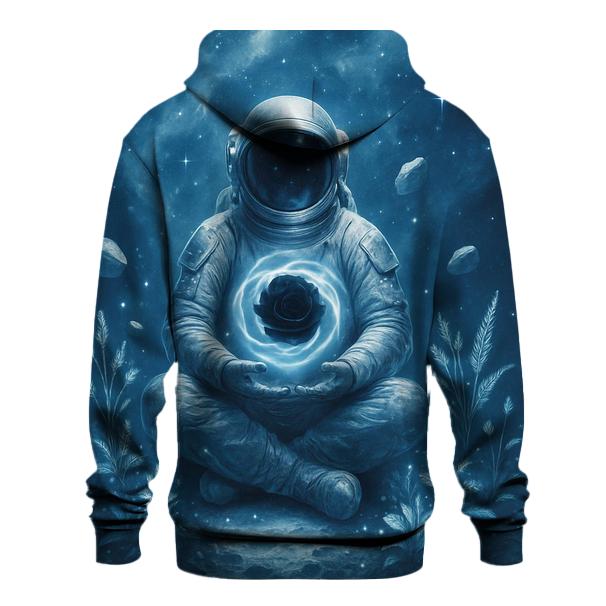 Silent Singularity Garden embroidered hoodies