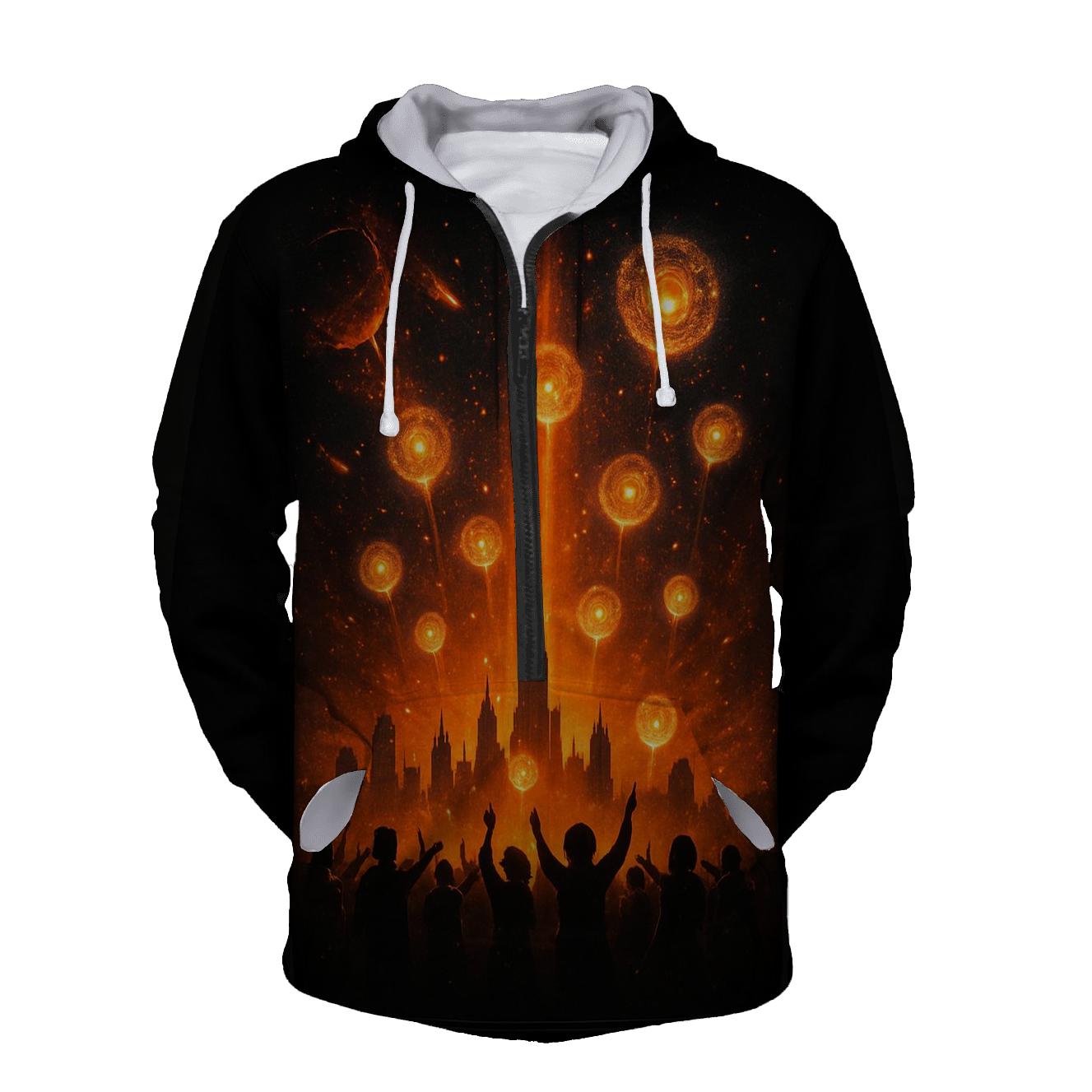 Supernova Lantern Festival embroidered hoodies