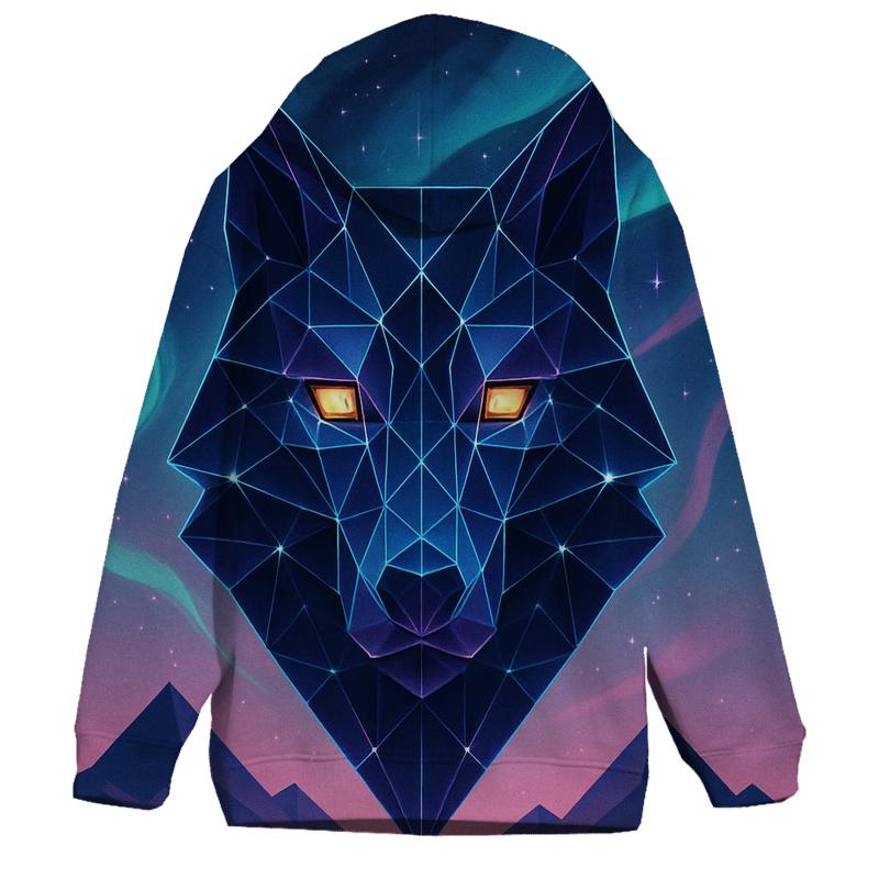 Aurora Geometry zip-up hoodies