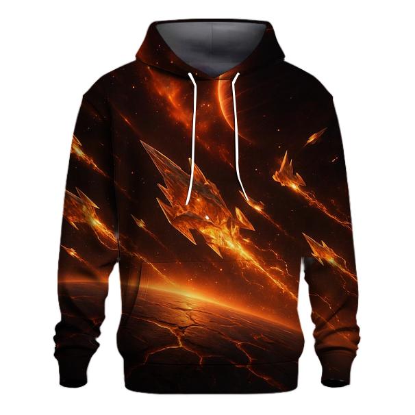 Aurora Drift Armada graphic hoodies