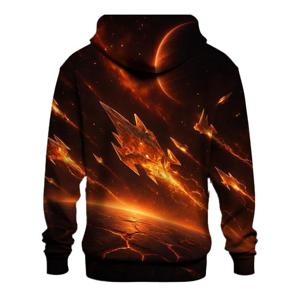 Aurora Drift Armada graphic hoodies