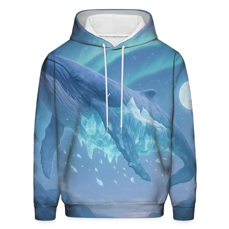 Dreaming Glacial Whale premium hoodies