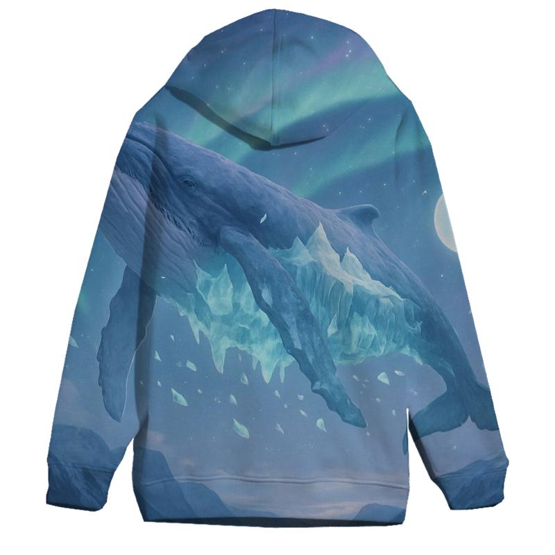 Dreaming Glacial Whale premium hoodies