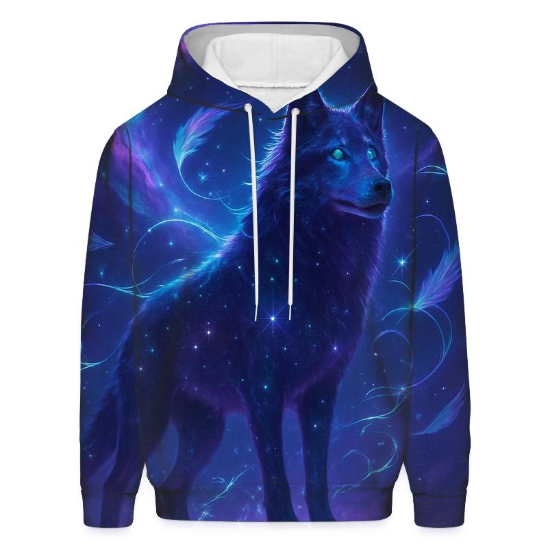 Nebula Guardian Wolf hoodie trends