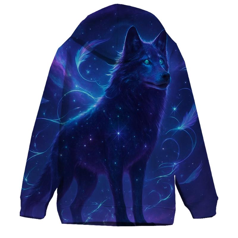 Nebula Guardian Wolf hoodie trends