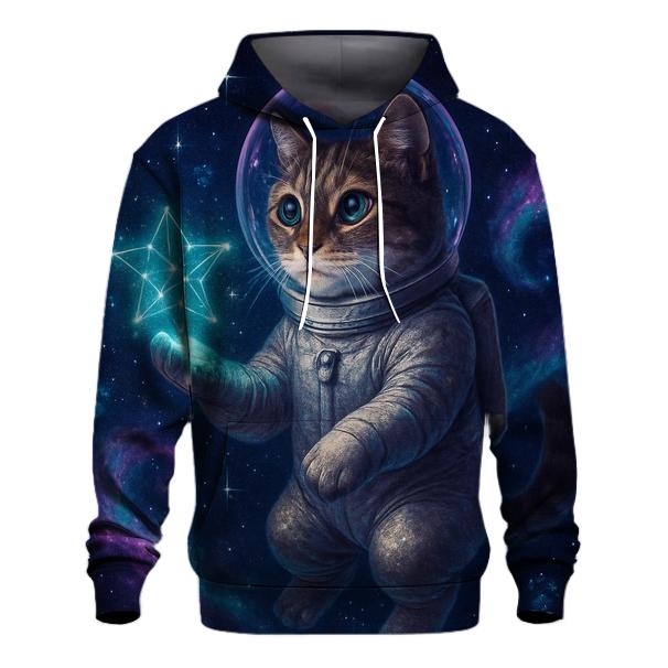 Galactic Navigator Cat hoodie trends