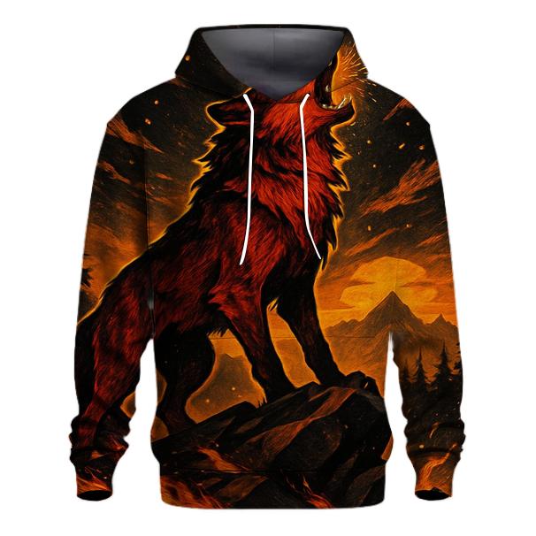 Crimson Howl hoodies fashion