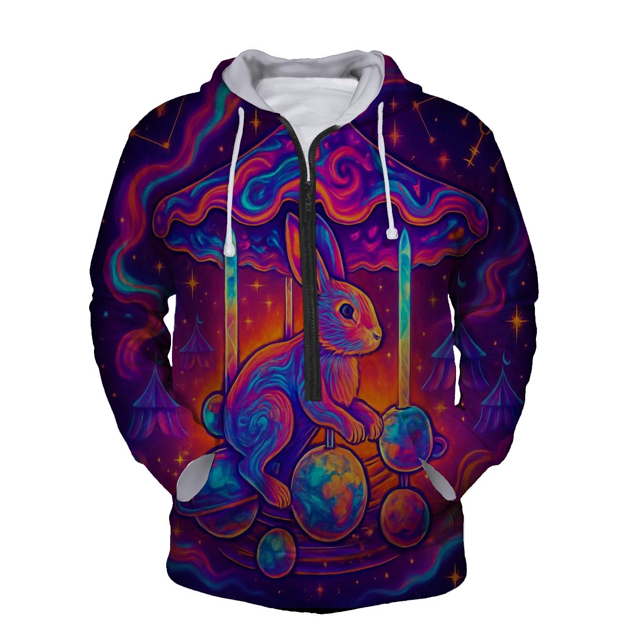 Chaos Carousel Rabbit hoodie trends