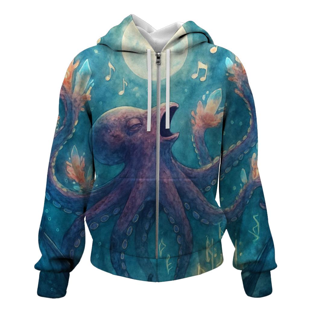 Biolume Kraken Choir custom hoodies