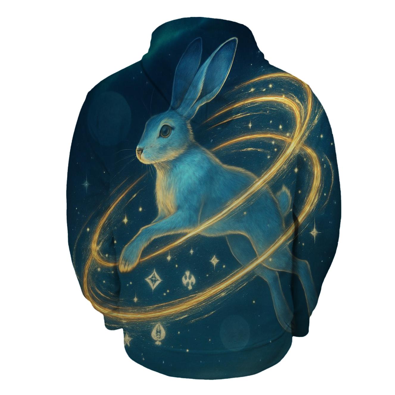 Lucky Orbit Hare hoodies fashion
