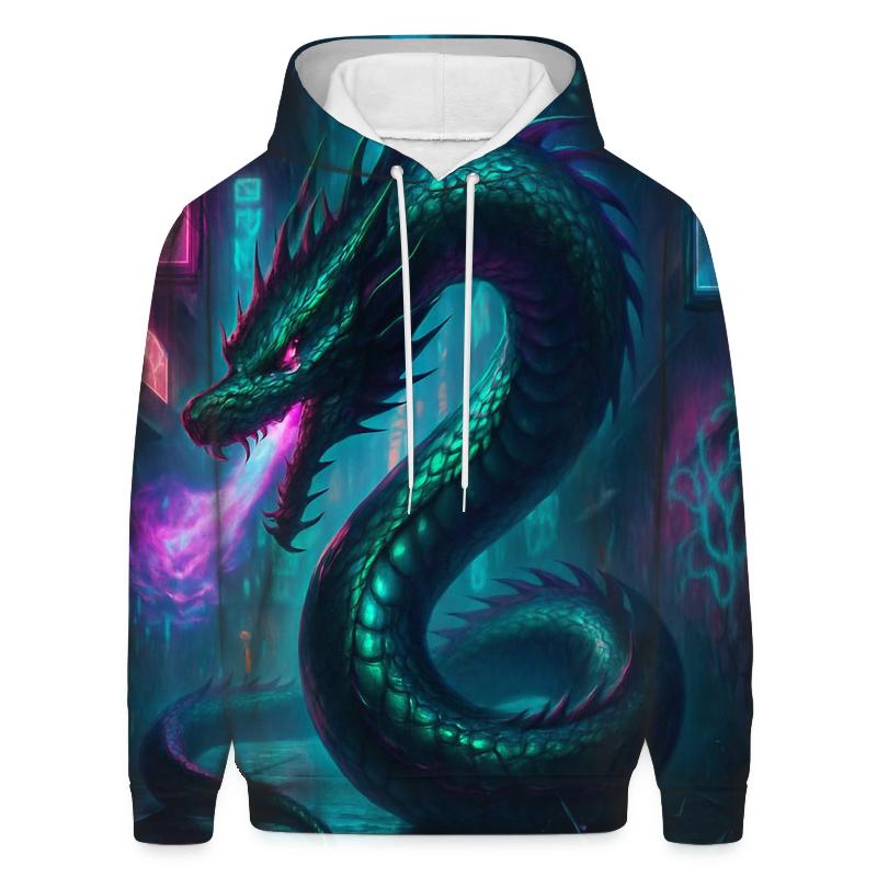 Aurora Alley Dragon premium hoodies