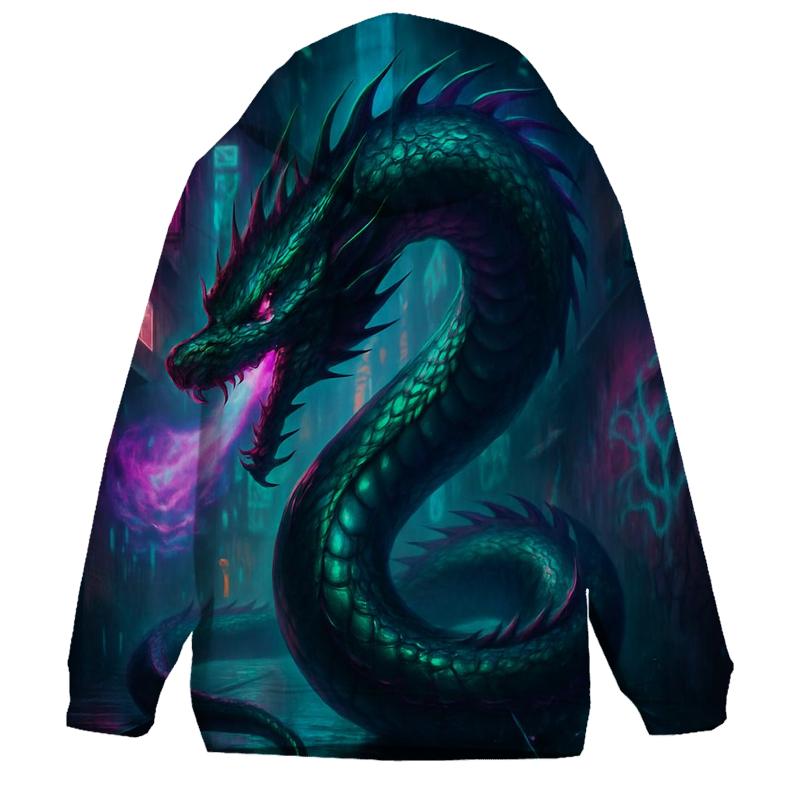 Aurora Alley Dragon premium hoodies