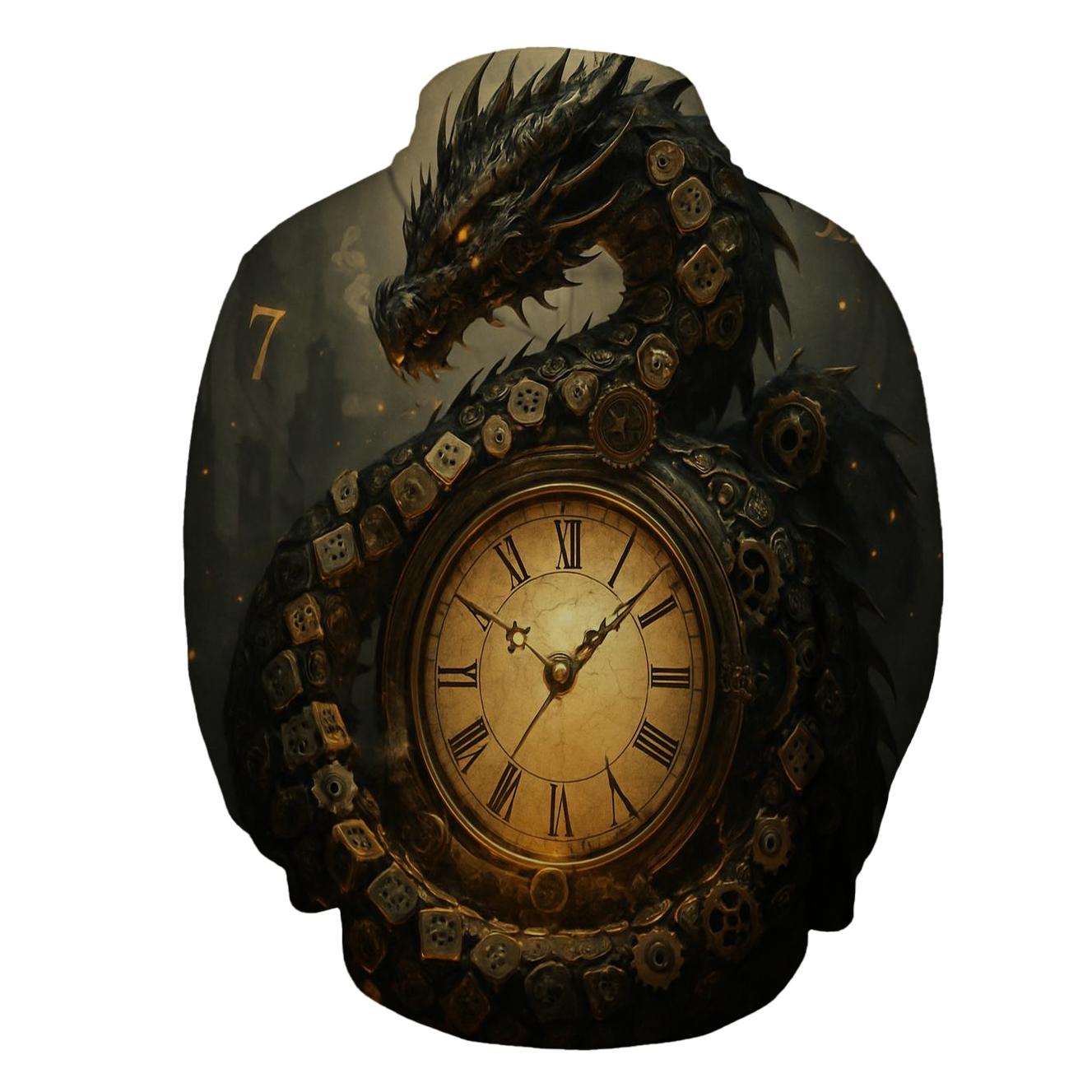 Chance Clockwork Dragon graphic hoodies