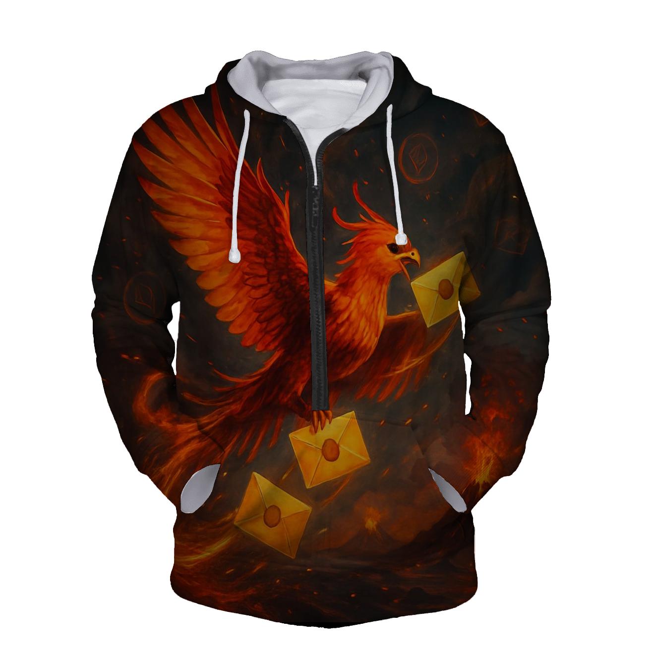 Haphazard Phoenix Courier hoodie styles