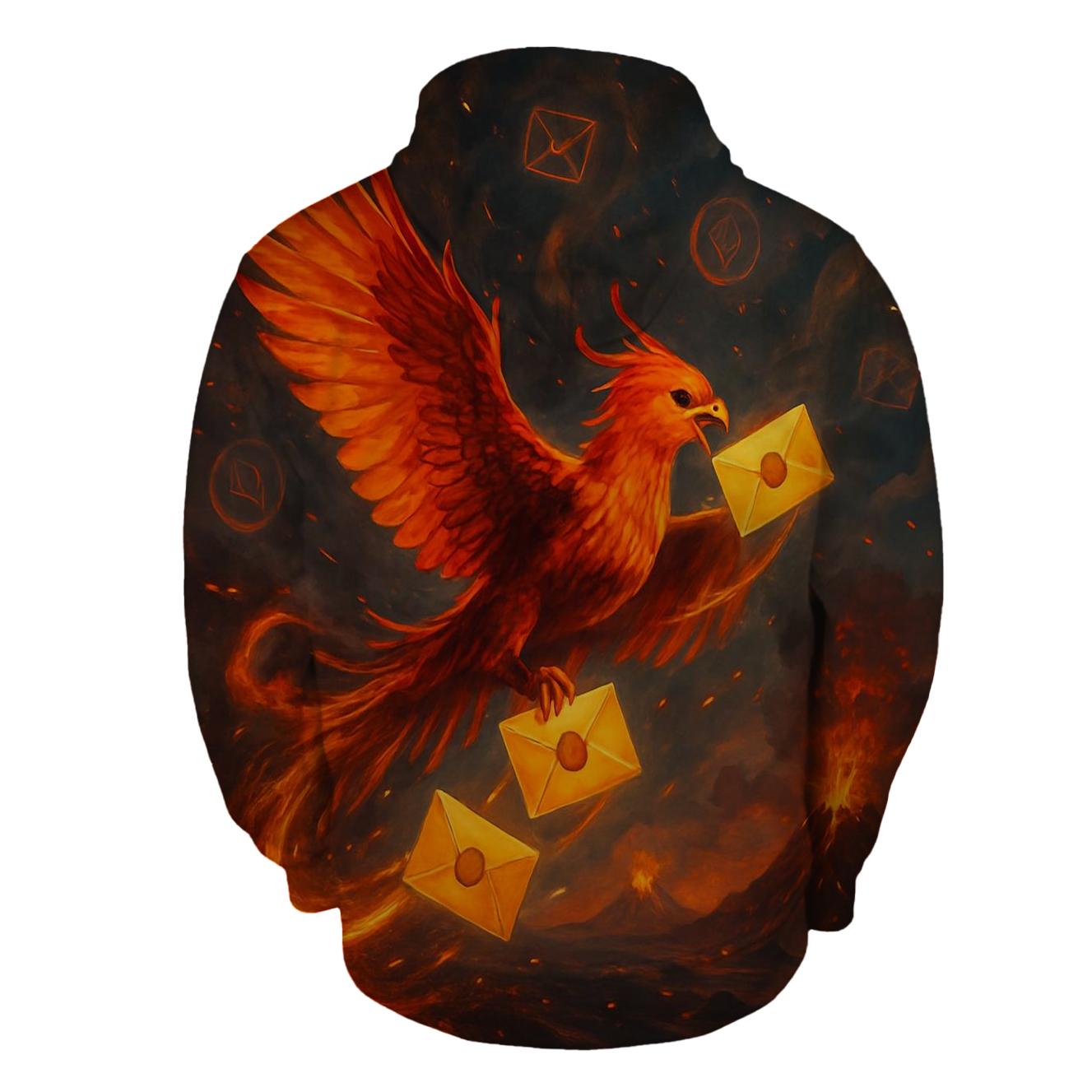 Haphazard Phoenix Courier hoodie styles