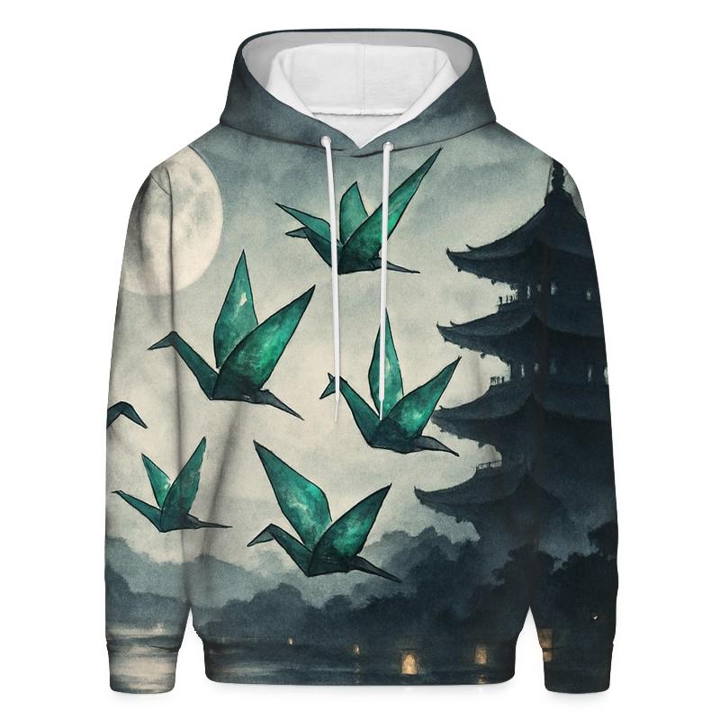 Emerald Night Flight hoodie designs