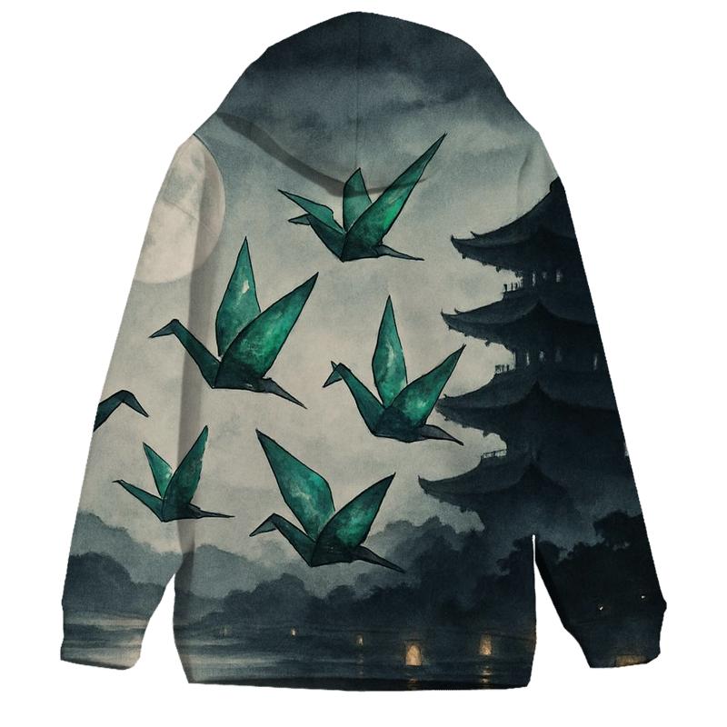 Emerald Night Flight hoodie designs