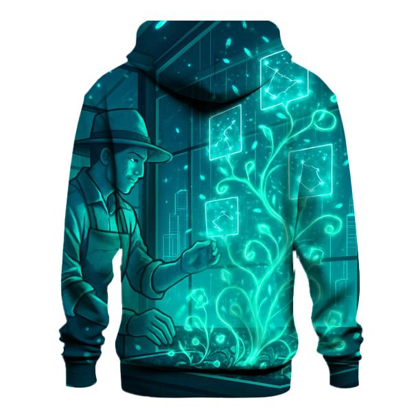 Random Hologram Gardener hoodies fashion