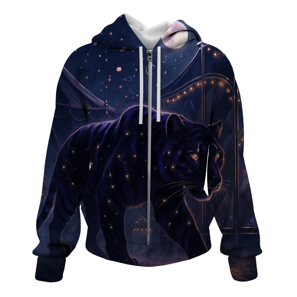 Velvet Night Carnival Tiger hoodie designs