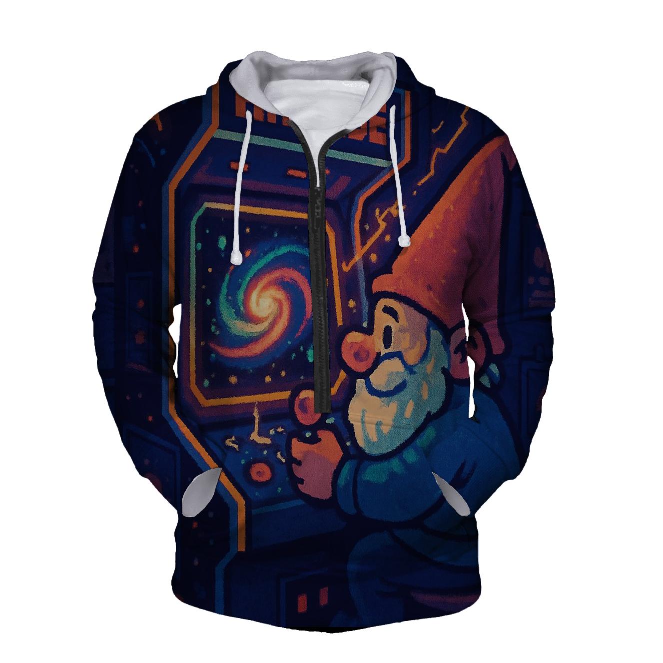 Random Arcade Gnome zip-up hoodies