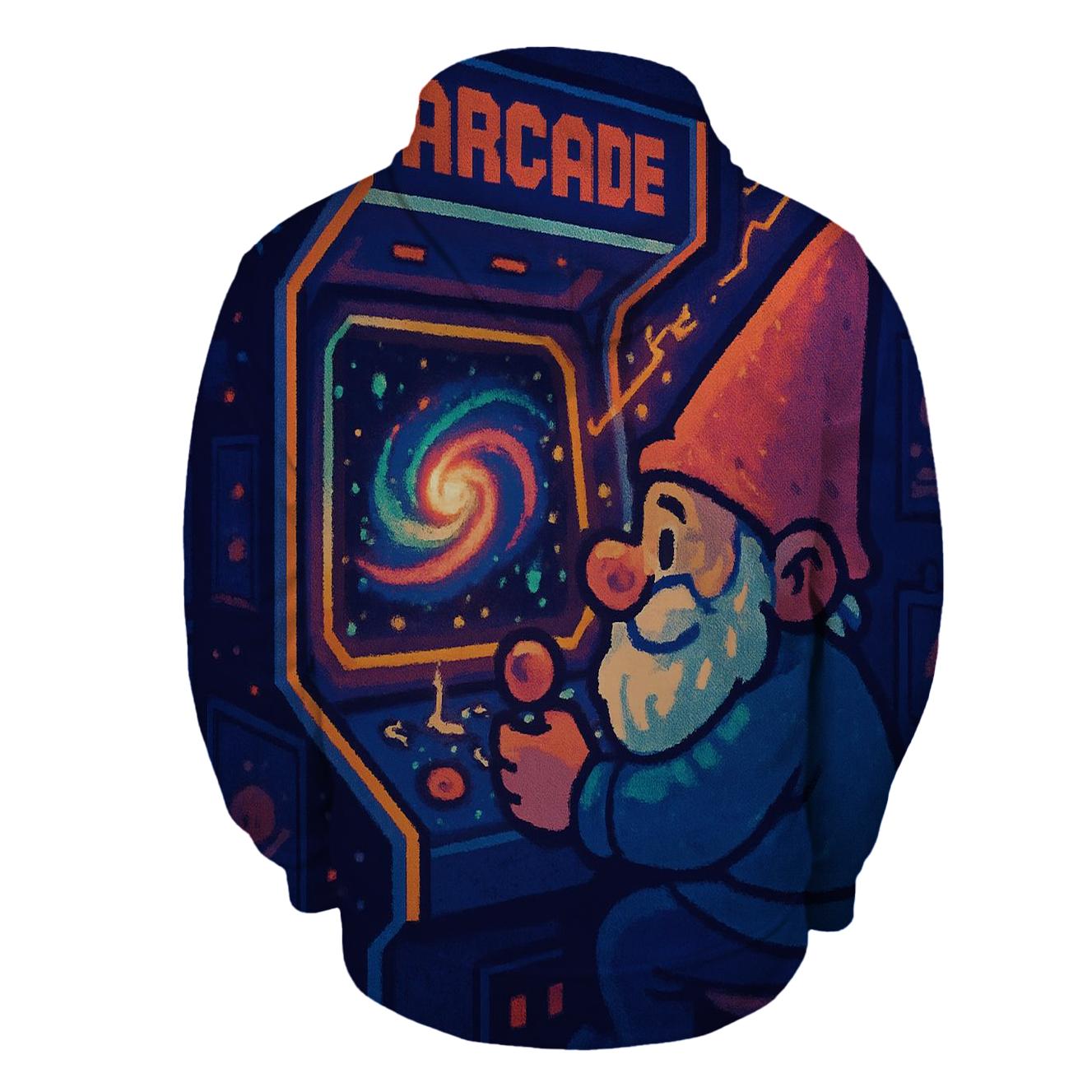 Random Arcade Gnome zip-up hoodies