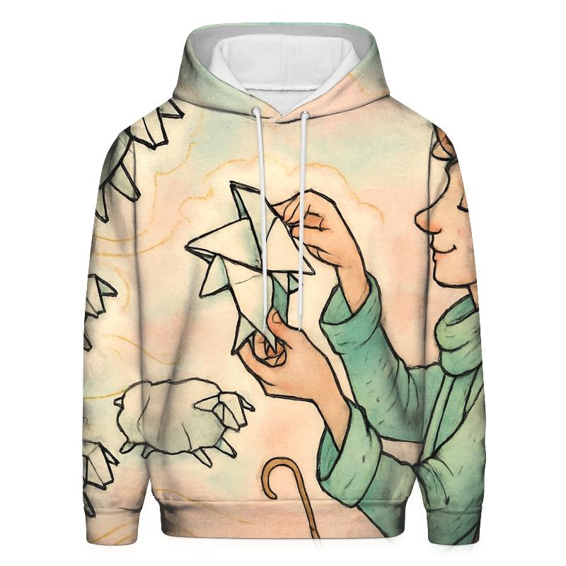 Origami Cloud Shepherd lightweight hoodies