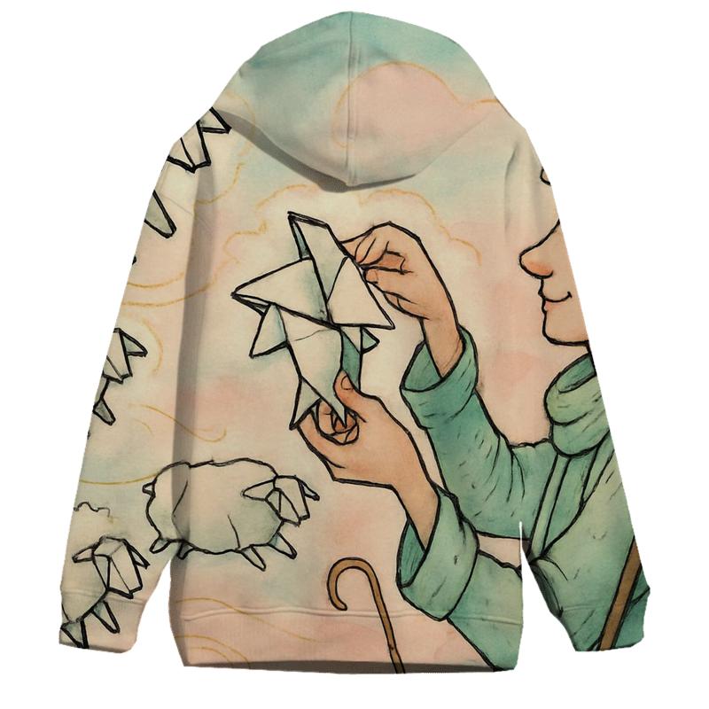 Origami Cloud Shepherd lightweight hoodies