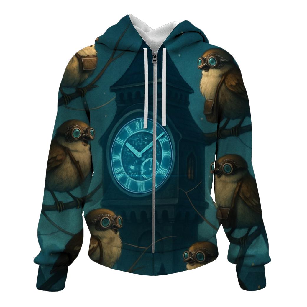 Clocktower Sparrow League pullover hoodies