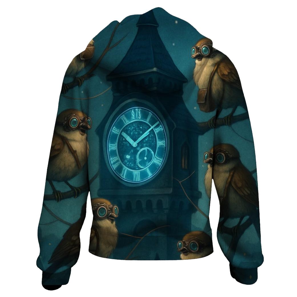 Clocktower Sparrow League pullover hoodies