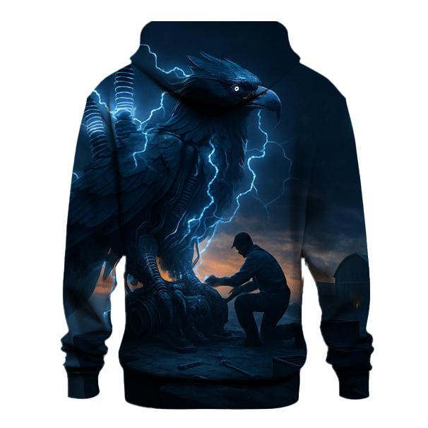 Random Thunderbird Mechanic embroidered hoodies