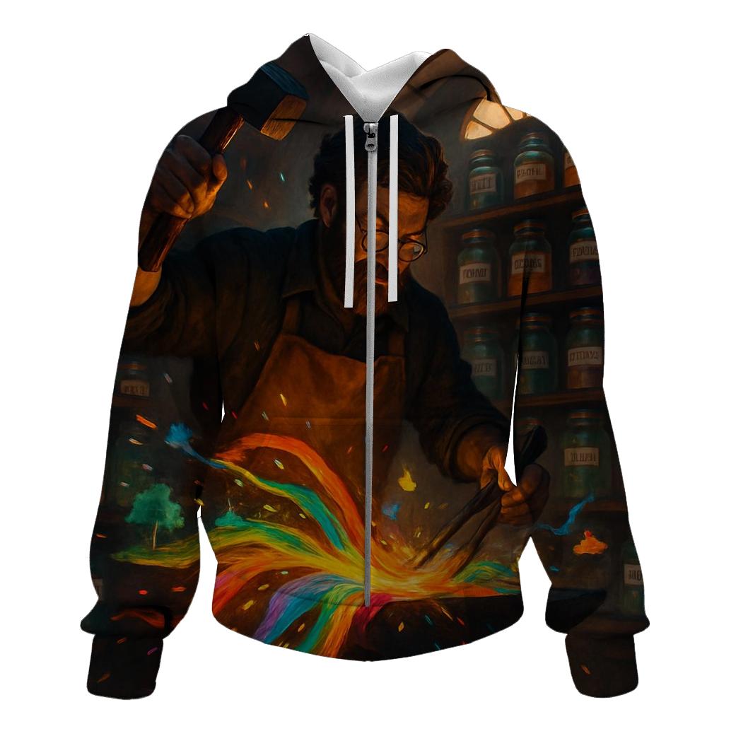 Polychrome Dreamsmith graphic hoodies