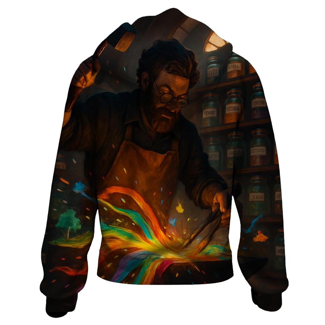 Polychrome Dreamsmith graphic hoodies